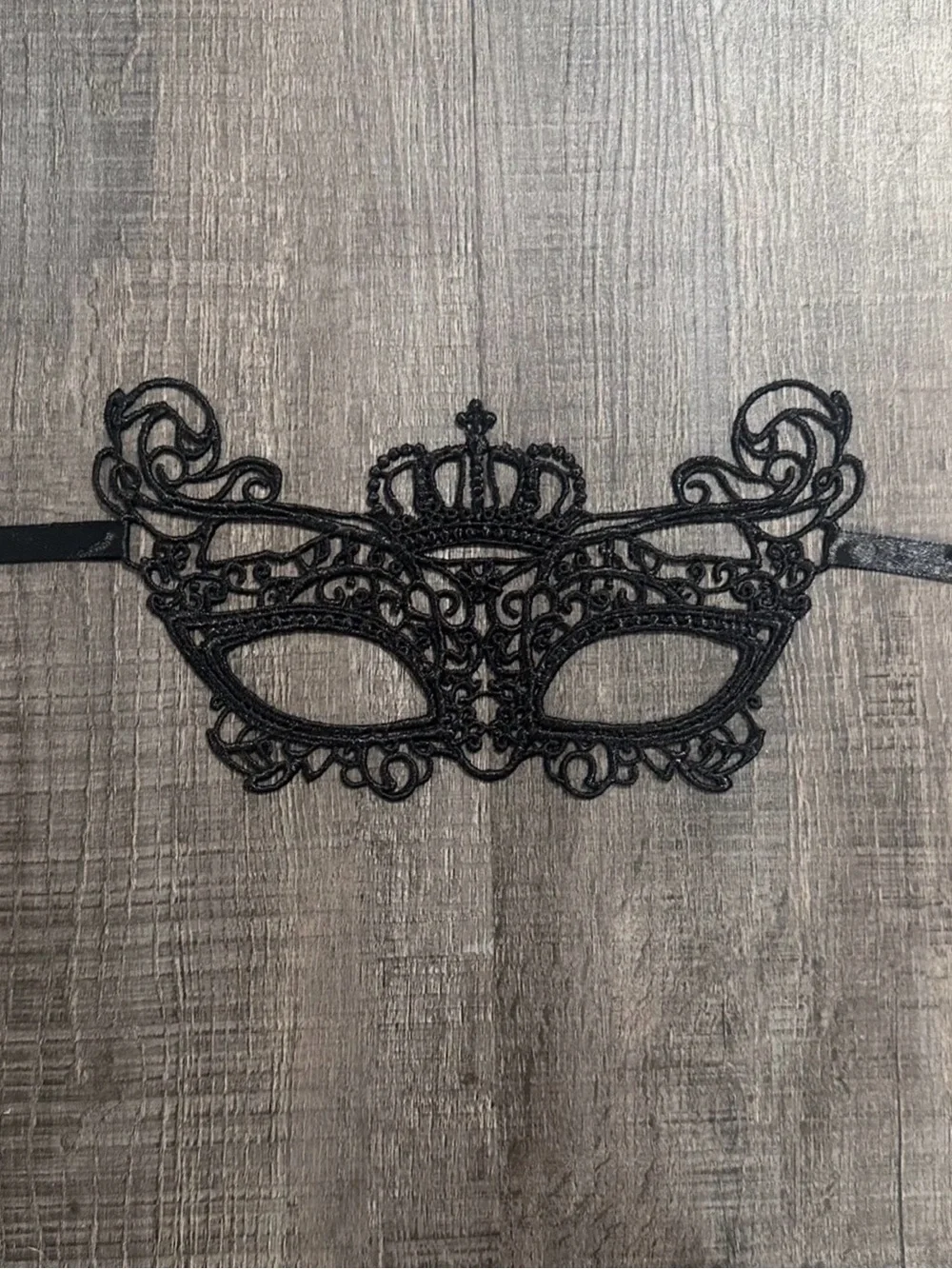 💞 New Black Lace Filigree Masquerade Mask